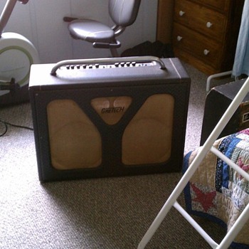 Vintage Gretsch Professional Hi Fi Electromatic Guitar amp - pics/video