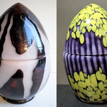Czech Glass shapes - copied of inspired? - Art Glass