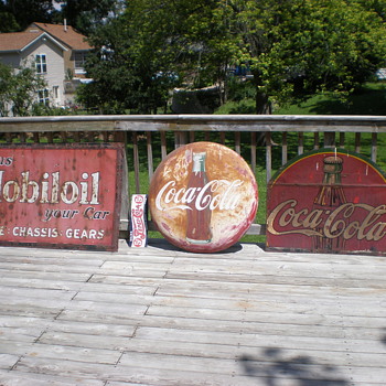 old signs - Coca-Cola