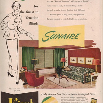 1950 Kirsch Advertisements