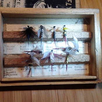 Vintage Japanese Fly Hooks by Seacoast