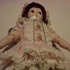 PORCELAIN  FLIRTY EYES DOLL