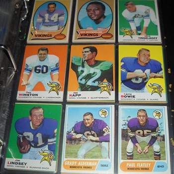 Skol Vikings! 1961-70 Viking cards