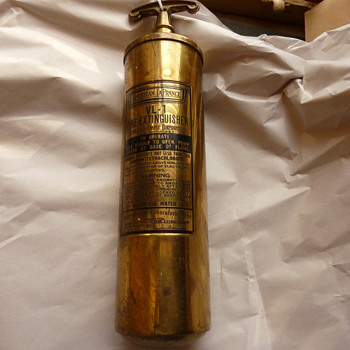 American LaFrance Fire Extinguisher Need Info - Firefighting