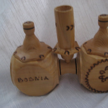 Wooden BOSNIA Souvineer? - Folk Art