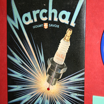 Marchal sparkplug sign