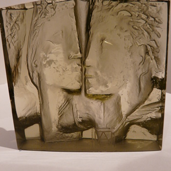 Jan Cerný Art Object - Art Glass