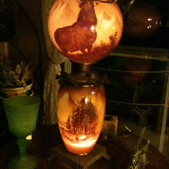 Hurricane Lamp, looking for another identical to this one. - Lamps