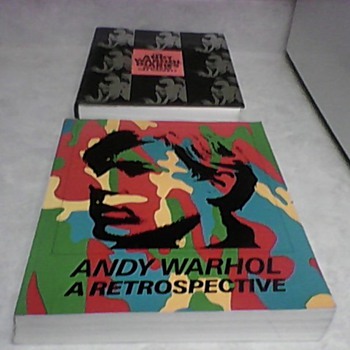 ANDY WARHOL A RETROSPECTIVE 1989 - Books