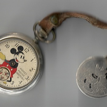 Ingersoll Mickey Mouse Pocket Wacth - Pocket Watches