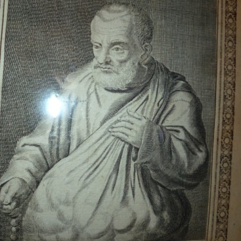 very old etching 1615
