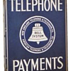 Telephone Payments Sign Blue Logo