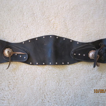 Vintage USA Motorcycle Kidney Belt 