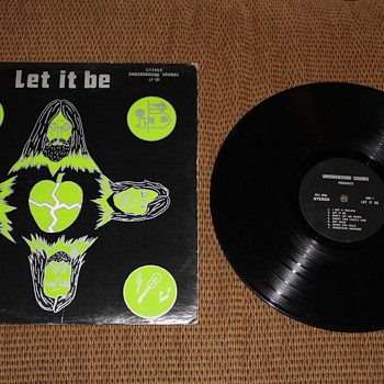 Beatles Let it Be unigue vinyl album