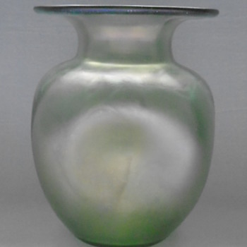 Art Nouveau Green Glass Vases......Loetz - Art Glass
