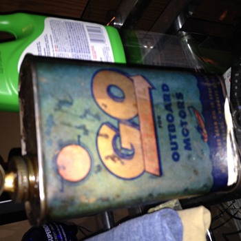 WHIZ outboard can - Petroliana