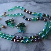  Hobe necklace and matching earrings