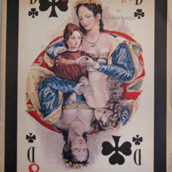  "Old Florentine designs" playing cards posters