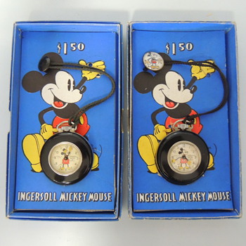 Mickey Lapel Watches - Wristwatches