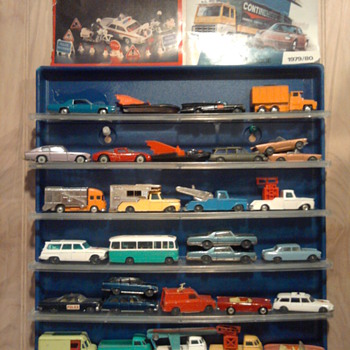 Corgi's & Husky's... Gotta love the Monkeemobile, Batmobile, and Man fron U.N.C.L.E. car & James Bond's Aston DB5