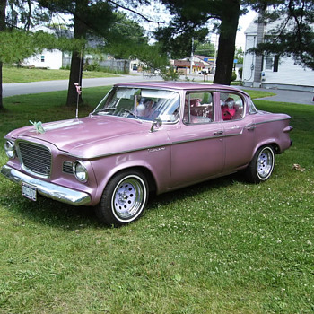 1959 pink coral metallic studebaker lark - Classic Cars