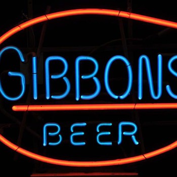 Gibbons Beer - Signs