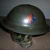 WW11 Royal Artillery steel helmet