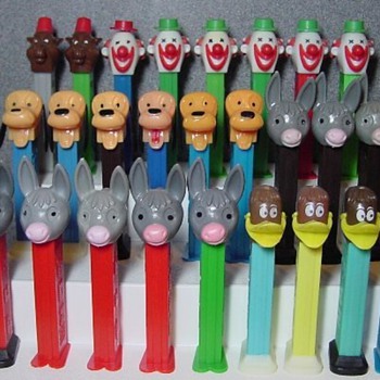 Pez Dispensers - MMM series