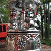 Twirling Snowmen Music box