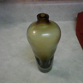 OLD GLASS BOTTLE