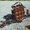 wooden coat of arms