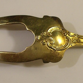 24k Gold Plated Sterling Fork