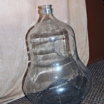A huge bottle that i was told was used for lamps... - Bottles