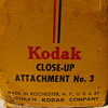 Kodak close up attachment