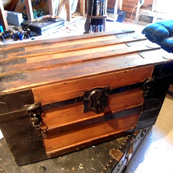 Small Antique Trunk - Furniture