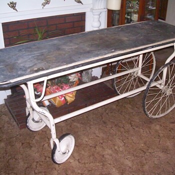 Funeral home cart