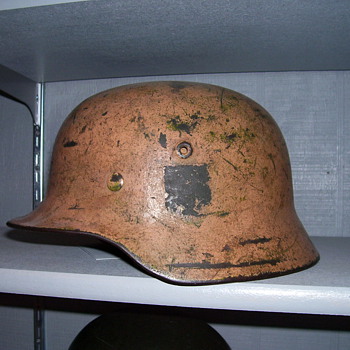 German Afrika Korps Helmet - Military and Wartime