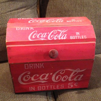 Coca-Cola Wooden Bottle Carrier ??