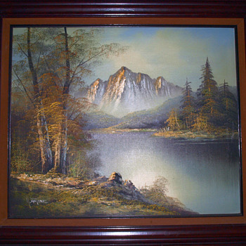 oil painting signed H Antone