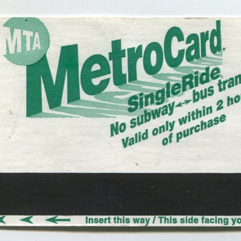 New York City Metro Cards 2000s - Paper