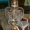 large lady floor lamp from France