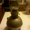 Metal oil lamp