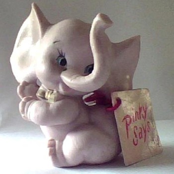 Ceramic Figurine Elephant - Animals