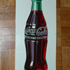 Coca Cola Bottle Tin Sign  1948
