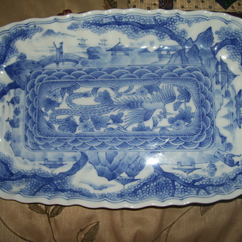 asian serving plate - Asian