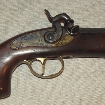 Cased .45 Cal. Percussion Derringer - Outdoor Sports