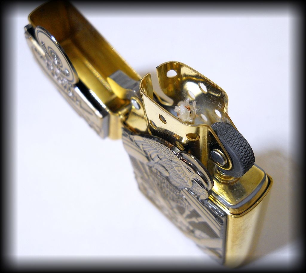 Collectible HARLEY DAVIDSON Brass ZIPPO Lighter Collectors Weekly