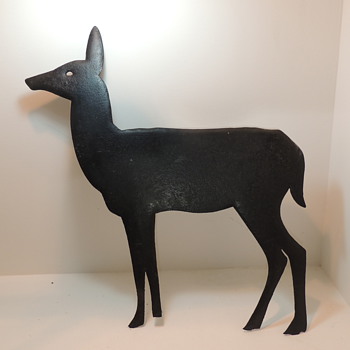 Cast Iron Figures - Deer & Indian - Animals