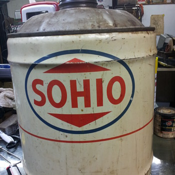 5 gallon sohio can - Petroliana