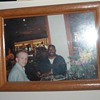 Cris Carter and I, and an autographed photo of Bob Lurtsema